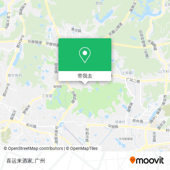 喜运来酒家地图