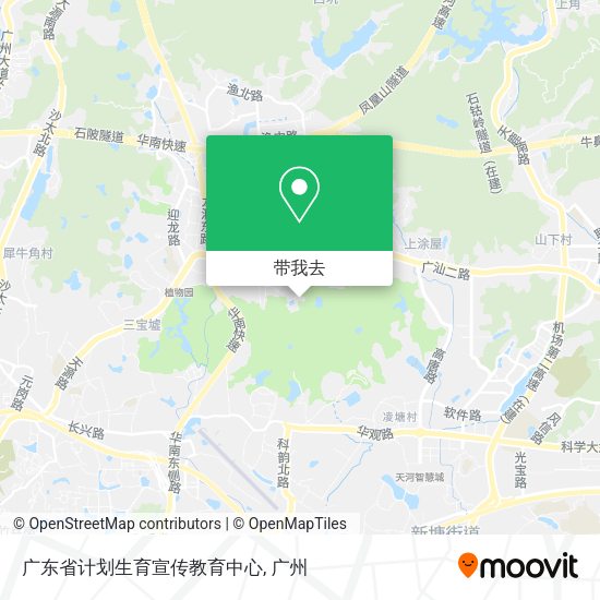 广东省计划生育宣传教育中心地图
