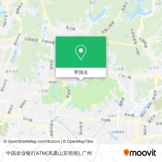 中国农业银行ATM(凤凰山宾馆南)地图