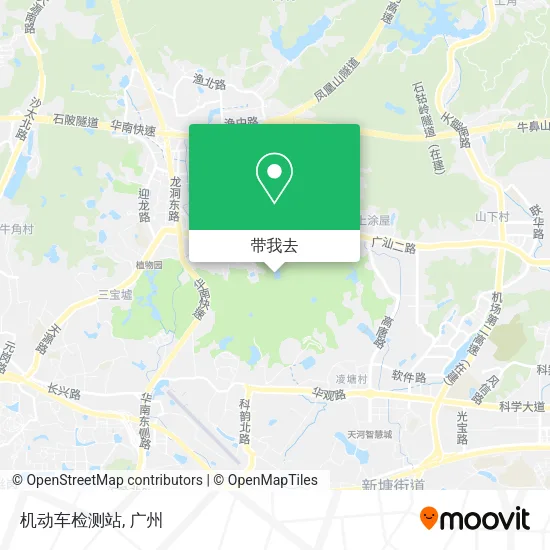 机动车检测站地图