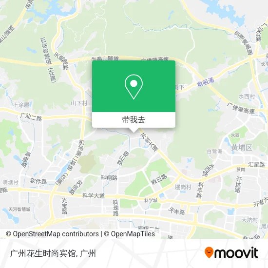 广州花生时尚宾馆地图