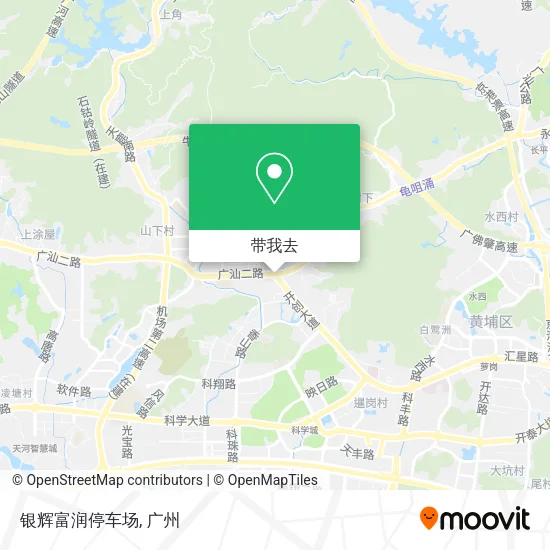 银辉富润停车场地图