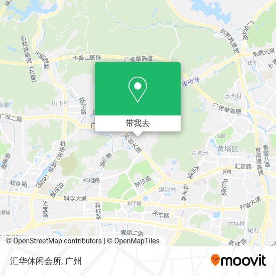 汇华休闲会所地图