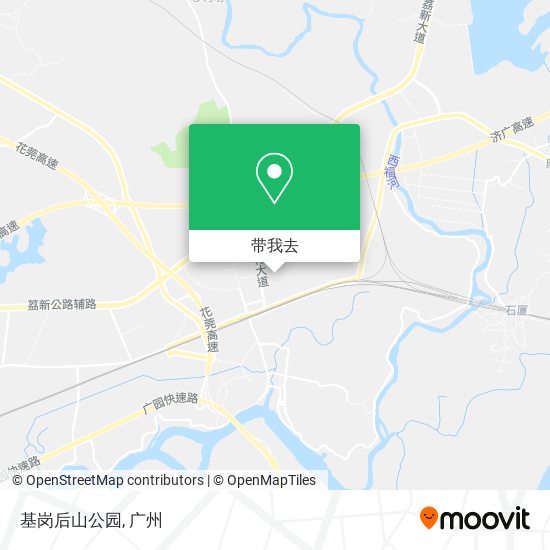 基岗后山公园地图