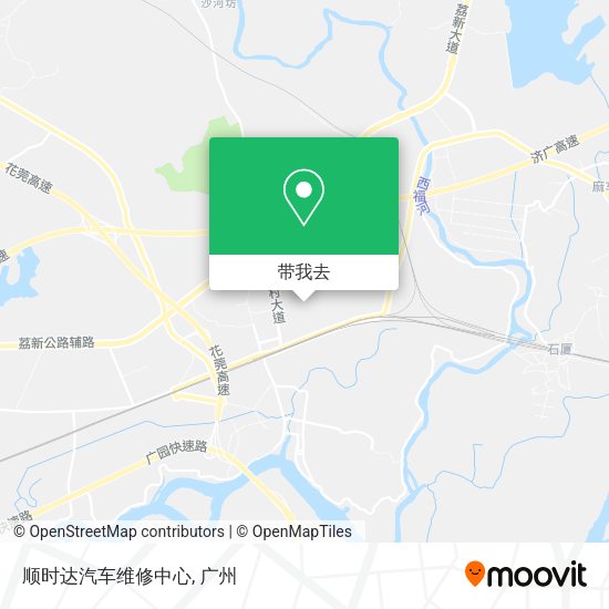 顺时达汽车维修中心地图