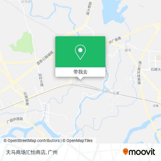 天马商场汇怡商店地图