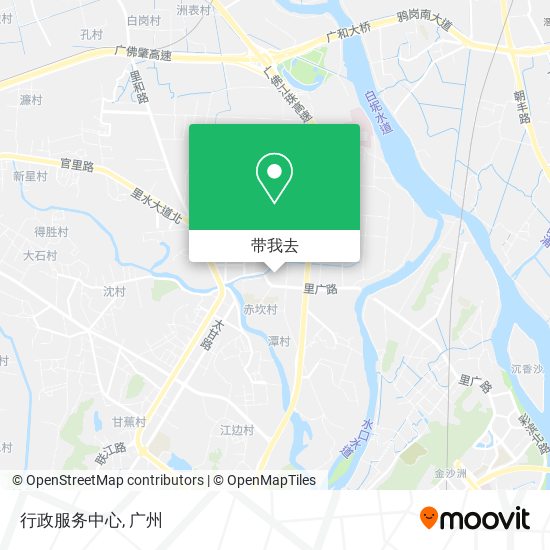 行政服务中心地图