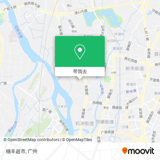 穗丰超市地图