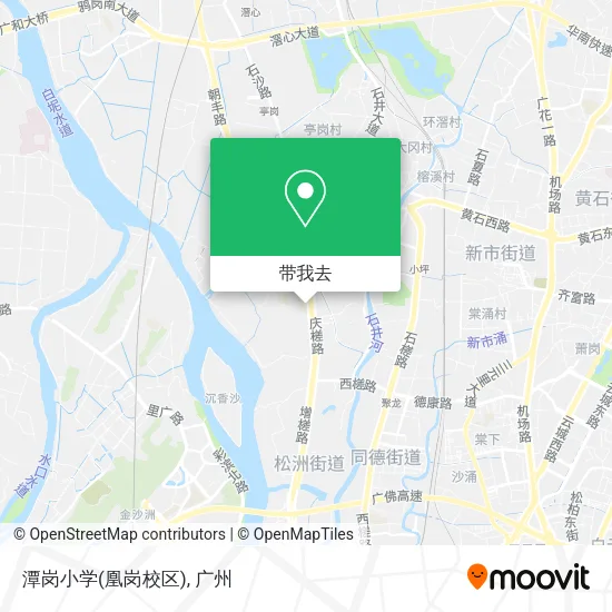 潭岗小学(凰岗校区)地图