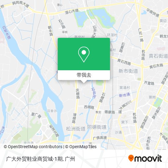 广大外贸鞋业商贸城-1期地图