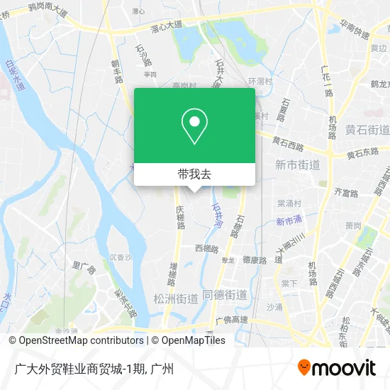 广大外贸鞋业商贸城-1期地图