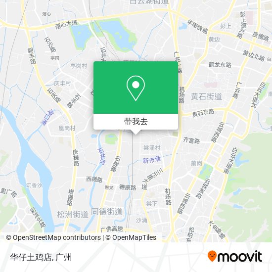 华仔土鸡店地图