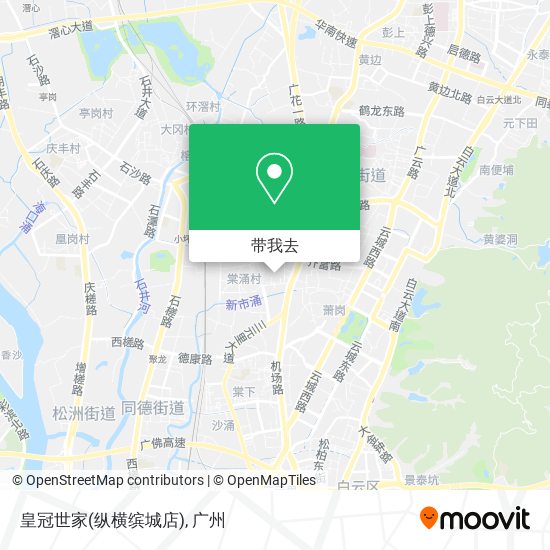 皇冠世家(纵横缤城店)地图