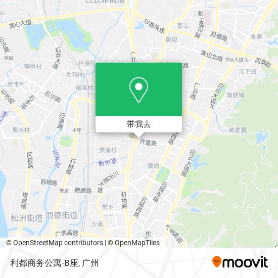 利都商务公寓-B座地图