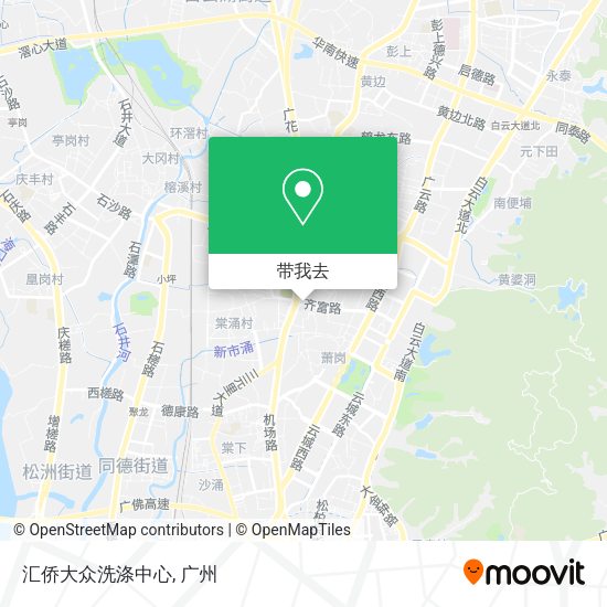 汇侨大众洗涤中心地图