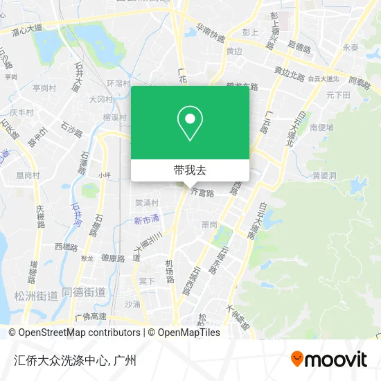 汇侨大众洗涤中心地图