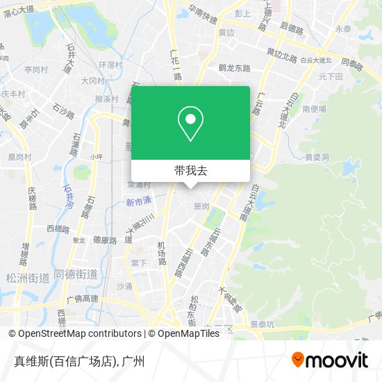 真维斯(百信广场店)地图