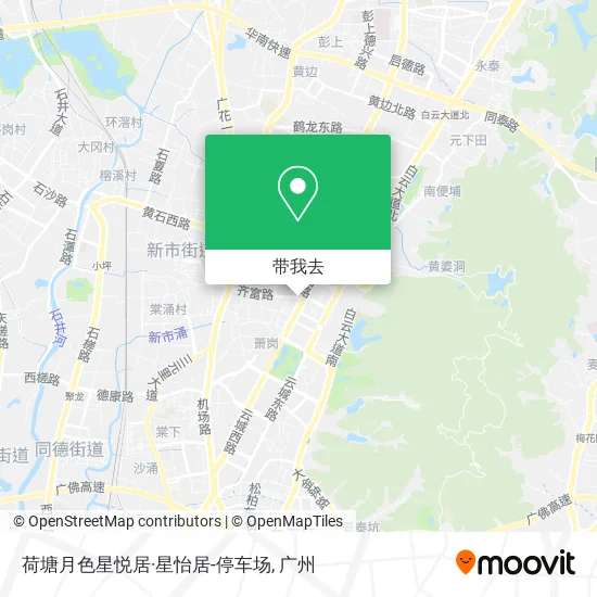 荷塘月色星悦居·星怡居-停车场地图