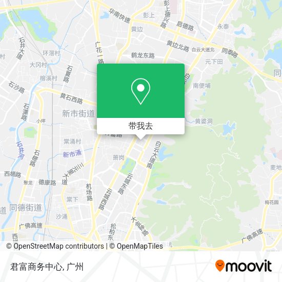 君富商务中心地图