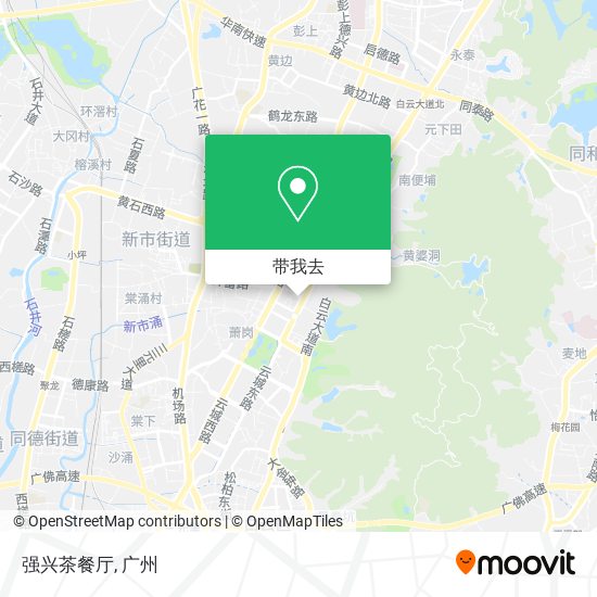 强兴茶餐厅地图