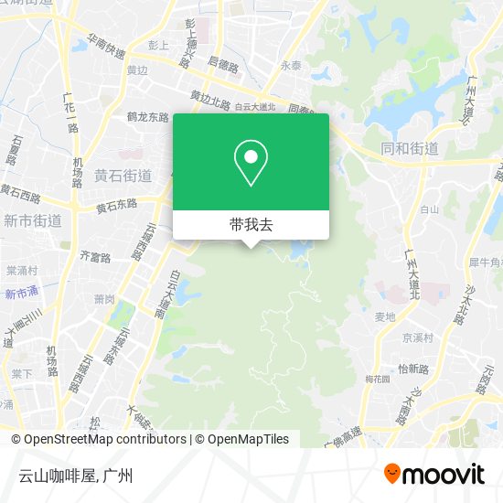 云山咖啡屋地图