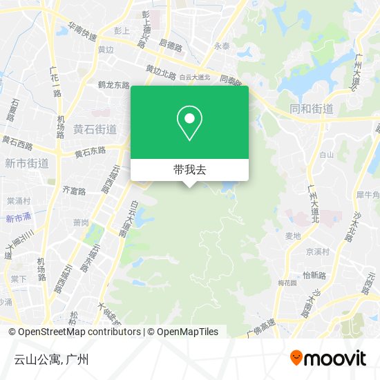 云山公寓地图