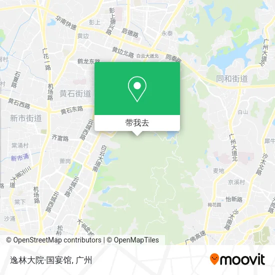逸林大院·国宴馆地图