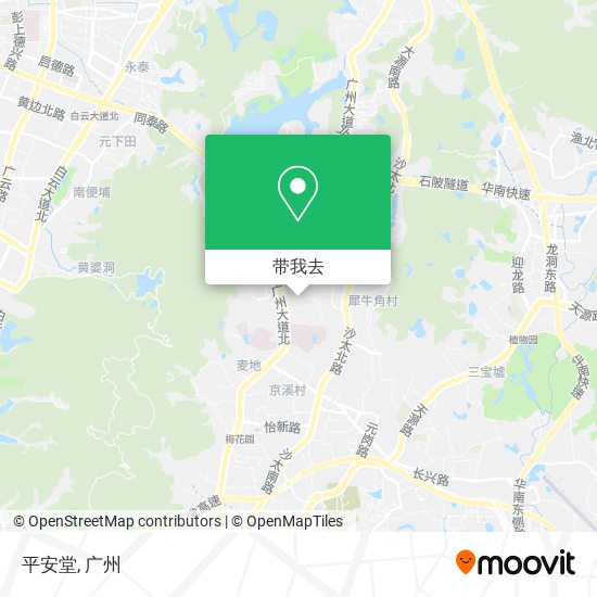 平安堂地图