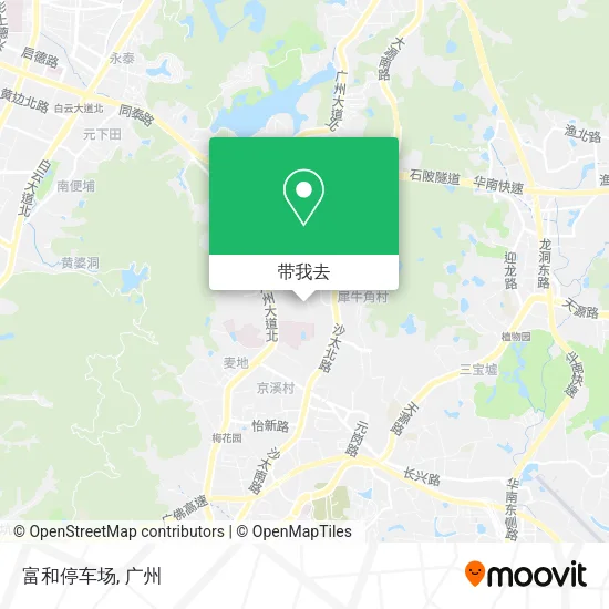 富和停车场地图