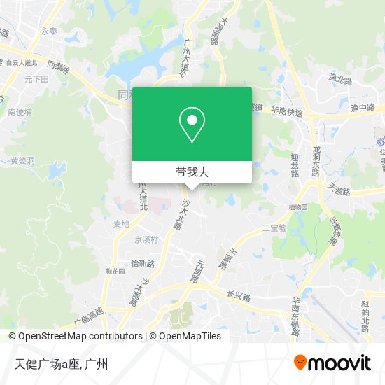 天健广场a座地图