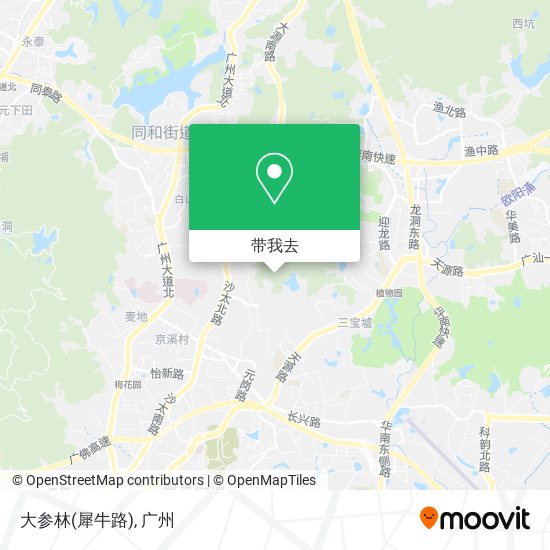大参林(犀牛路)地图