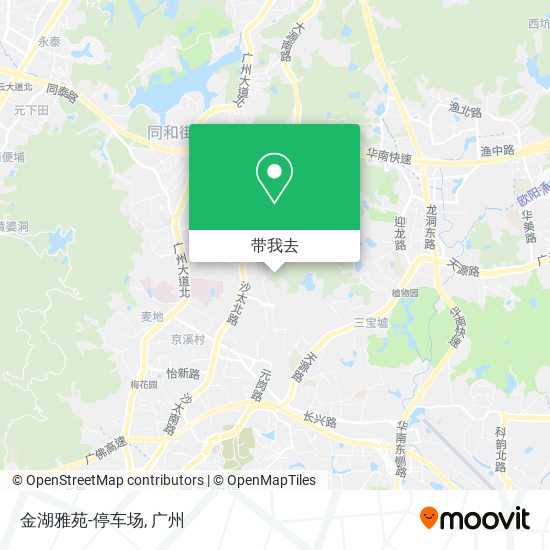 金湖雅苑-停车场地图