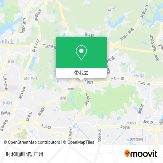 时和咖啡馆地图