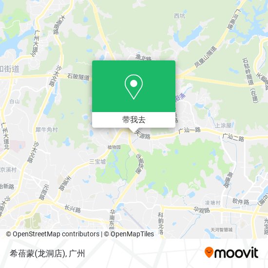 希蓓蒙(龙洞店)地图