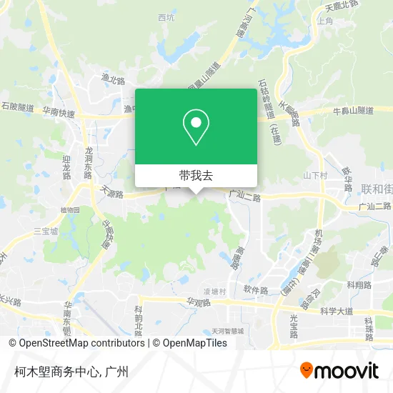 柯木塱商务中心地图