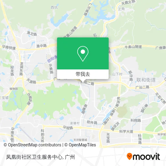 凤凰街社区卫生服务中心地图