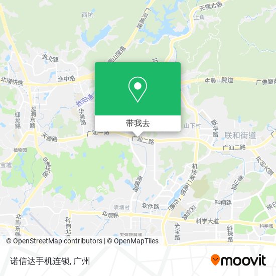 诺信达手机连锁地图