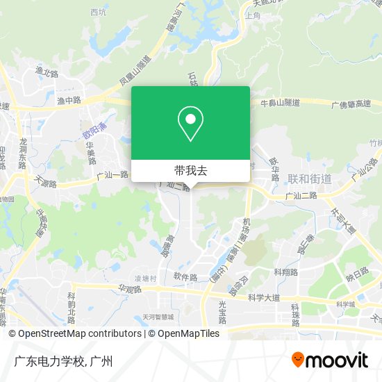 广东电力学校地图