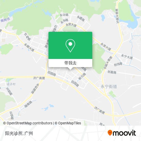 阳光诊所地图