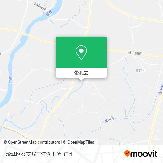 增城区公安局三江派出所地图