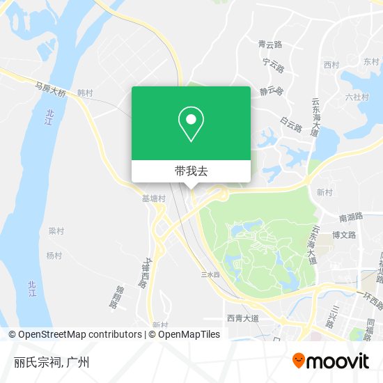 丽氏宗祠地图