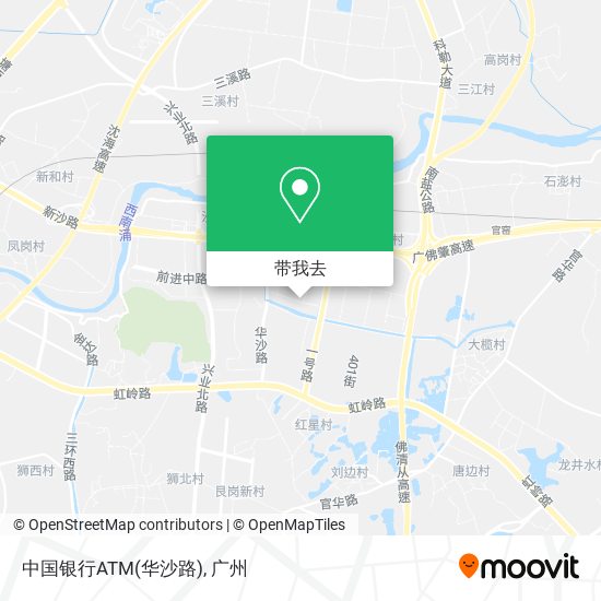 中国银行ATM(华沙路)地图