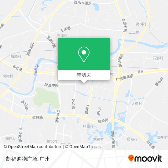凯福购物广场地图