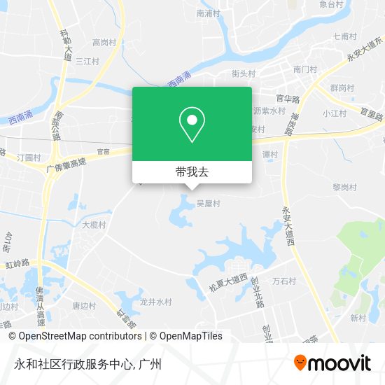永和社区行政服务中心地图