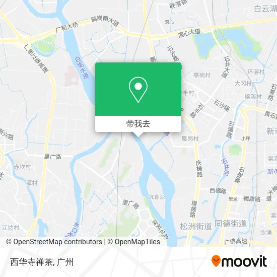 西华寺禅茶地图