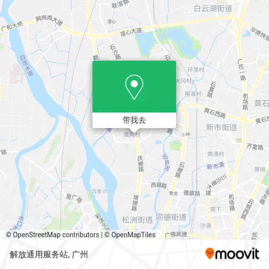 解放通用服务站地图