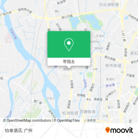 怡泰酒店地图