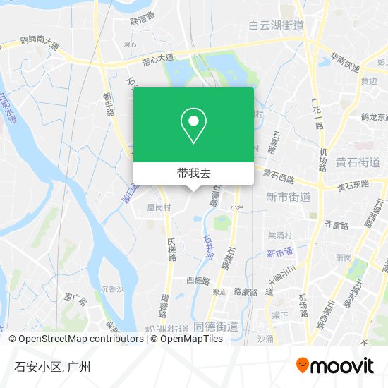石安小区地图