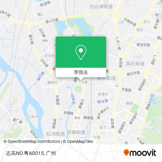 志高NO.粤A0015地图