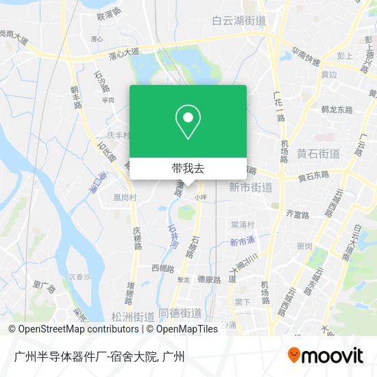 广州半导体器件厂-宿舍大院地图